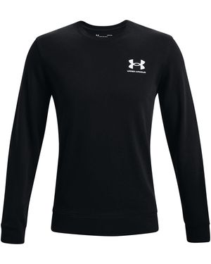 Under Armour S Rival Terry Crew Jumper Long Sleeve Black M