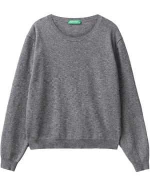 Benetton Jersey G/c M/l 1002d10bg Jumper - Grey