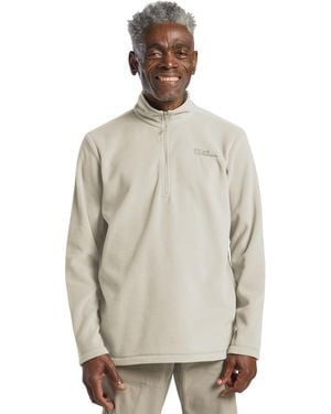 Jack Wolfskin Taunus HZ M Pullover - Natur