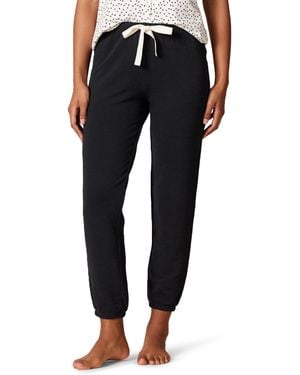 Amazon Essentials Pantaloni del Pigiama in Spugna per Tempo Libero Leggeri Donna - Blu