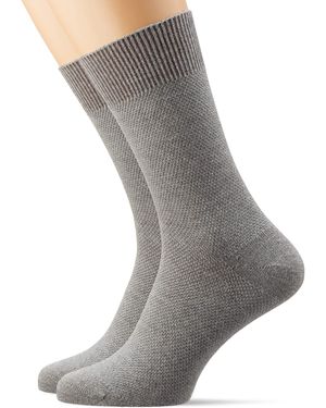 Esprit Sokken Sporty Waffle Katoen Zwart Wit Vele Andere Kleuren Versterkte Sokken Met Patroon Ademend Fijne Structuur En - Grijs