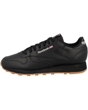 Reebok S Classic Leather Trainers - Black