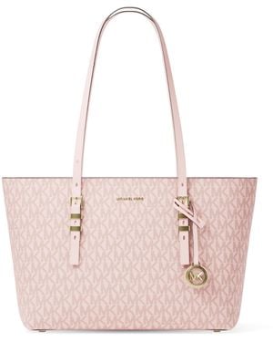 Michael Kors LG EW TZ TOTE Borsa - Rosa