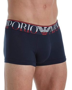 Emporio Armani Megalogo Trunk Unterwäsche - Blau