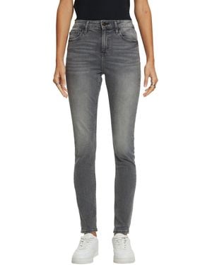 Esprit High-Rise-Jeans im Skinny Fit - Blau