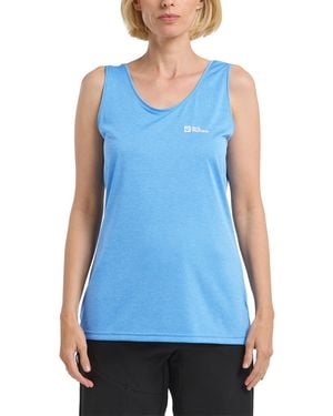 Jack Wolfskin Crosstrail Tank W T-shirt - Blue