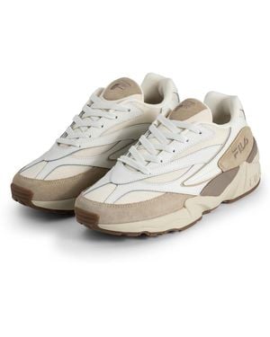 Fila V94m, Scarpe da Ginnastica Uomo, Marshmallow Oyster Gray, 42 EU - Metallizzato
