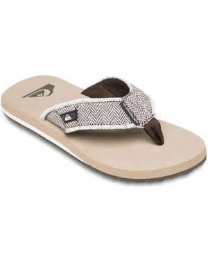 Quiksilver Monkey Abyss. Sandal - White