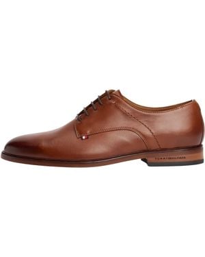 Tommy Hilfiger Zapatos Derby Hombre Thunit de Piel - Negro