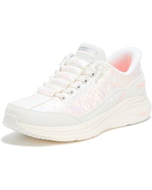 Skechers Sport Vapor Foam Hands Free Slip-ins Trainer - White