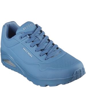 Skechers Uno Stand On Air Trainer - Blue
