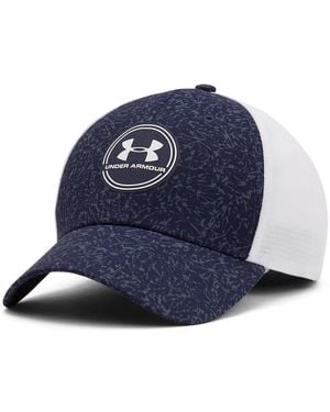 Under Armour Iso-chill Driver Mesh Adjustable Hat - Blue
