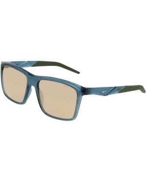 Nike Zonnebril Radeon Byte Io0103x 006 Smokey Blue / Gold Mirror 60/17/145 - Zwart