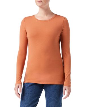 Amazon Essentials Regular-fit Long-sleeve Crewneck T-shirt - Blue