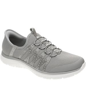 Skechers Virtue-Stunner Hands Free Slip-ins Sneaker - Grau
