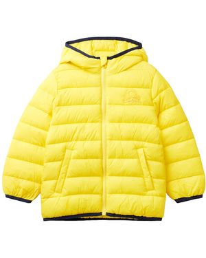 Benetton Giubbotto 2TWDGN016 Giacca - Giallo