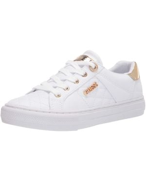 Guess Loven Casual Lace-up Trainers - Black