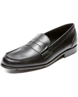 Rockport Klassische Loafer Penny Schuhe - Schwarz