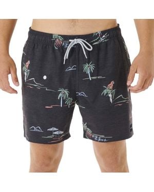 Rip Curl Party Pack Volley Swimming Shorts M - Blue