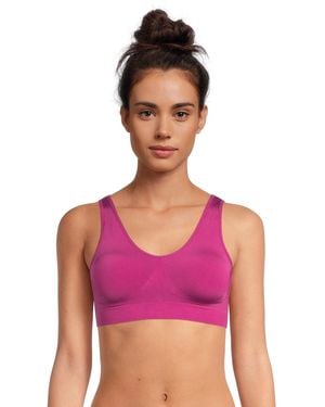 Wacoal B-smooth Seamless Padded Mid Coverage Wire Free Bralette - Purple