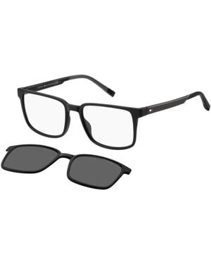 Tommy Hilfiger Th 2145/cs Black Grey/grey 55/18/145 Men Sunglasses