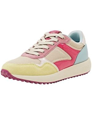 Esprit Lace-up Trainer - Pink