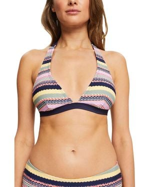Esprit Antigua Beach pad.Halterneck Bikini - Braun