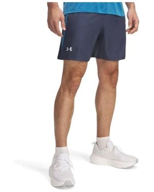 Under Armour Ua Launch 7" Shorts Bottom - Blue