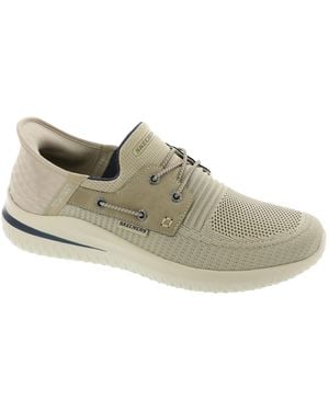 Skechers Slip-in da uomo: Delson 3.0-Roth Mocassino - Verde