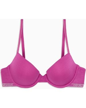 Emporio Armani Bra Removable Pads Push-up-BH - Pink