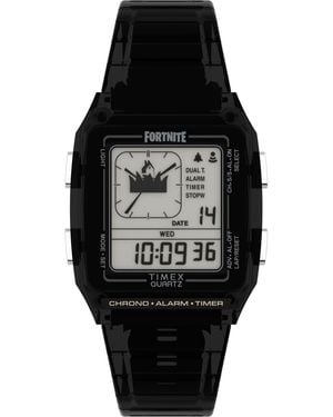 Timex Black Strap Digital Dial Black