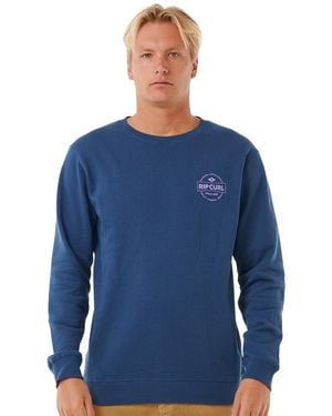 Rip Curl Stapler Sweatshirt L Blue