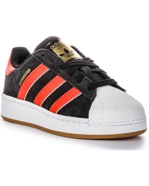 adidas Chaussures de loisirs Superstar XLG pour femme - Rouge
