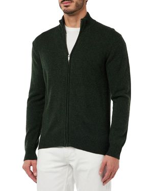 Hackett Lammwolle Fz No Lg/Ebp Pullover - Schwarz