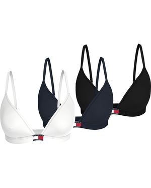 Tommy Hilfiger 3 Pack Triangle Uw0uw05747 - Zwart