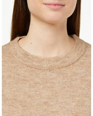 Vero Moda Vmphillis Ls Highneck Pullover Ga Boo Jumper - White