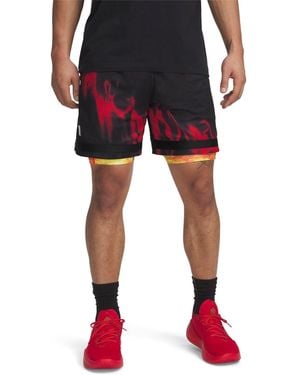 Under Armour Curry Statement-Shorts für - Rot