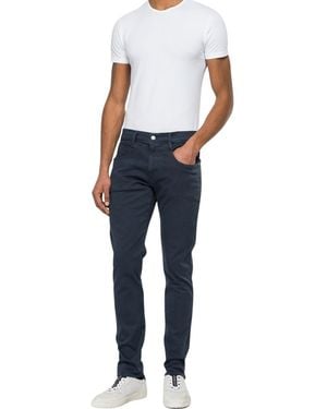 Replay M914 Anbass Hyperflex Colour Xlite Jeans - Noir