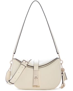Guess Brooke Shoulder Bag - Natural