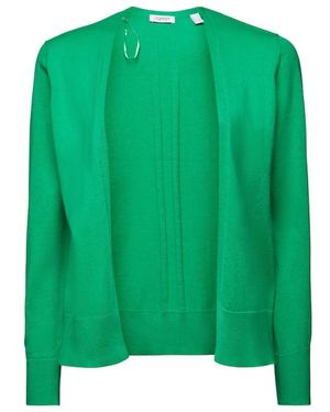 Esprit 994ee1i306 Maglione Cardigan - Rosa