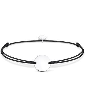 Bracelet Thomas Sabo – Argent 925 Noirci Avec Pierres – Longueur Réglable – Modèle LS090