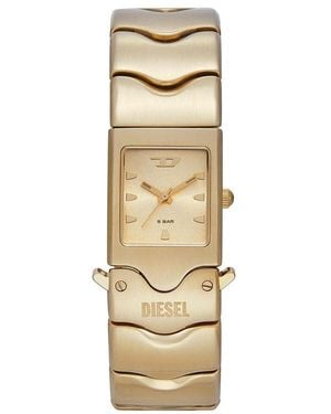 DIESEL Orologio Analogico al Quarzo Uomo con Cinturino in Acciaio Inossidabile DZ2223 - Metallizzato