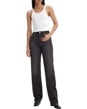 Levi's Ribcage Full Length - Nero