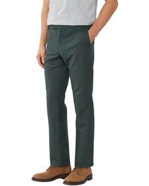 Hackett Gmw Lin Cot Hbone Trs Trouser - Green