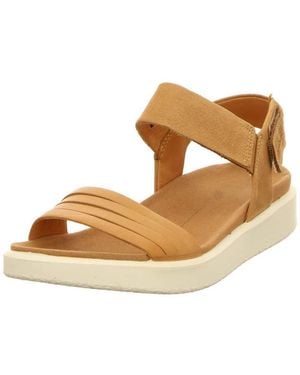 Ecco Flowt Strap Sandal - Brown