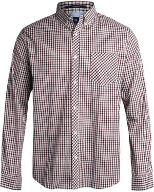 Ben Sherman Regular Fit Long Sleeve Button Down Shirt - Casual Dress Shirt for - Rot