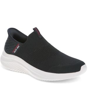 Skechers Hands-free Slip-ins Ultra Flex 3.0 Smooth Step Trainer - Black