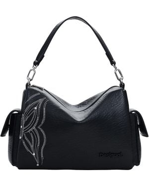 Desigual Goodall Habana Hand Bag Black - Noir