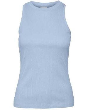 Vero Moda Vmlavender Sl Top VMA JRS Noos Shirt - Blau
