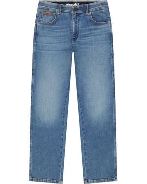 Wrangler Jeans Texas Slim Fit Jeanshose - Blau